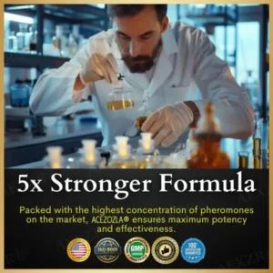 Acezozla® Pheromone Perfume The 5X Pheromone Amplifier: Spark Subconscious Attraction in Minutes.