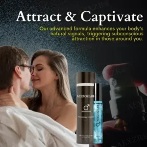 Acezozla® Pheromone Perfume The 5X Pheromone Amplifier: Spark Subconscious Attraction in Minutes.