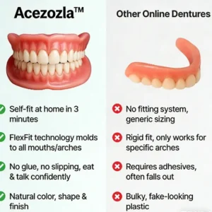 🏆Acezozla™: 😁Dentures That Stay. Smile With Confidence😁