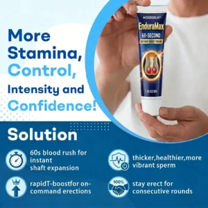 Acezozla® Exon-Max 60 Instant Erection Cream