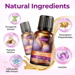 Acezozla® MaxCurve Sculpting & Volumizing Bust Oil