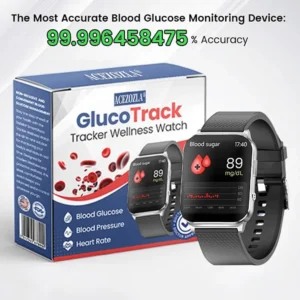 Acezozla SmartGluco Tracker Wellness Watch 🔆4