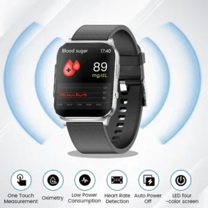Acezozla SmartGluco Tracker Wellness Watch 🔆4