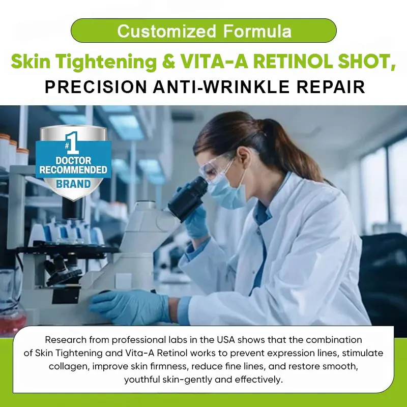 🧠👨⚕️Made and shipped from the USA 💫ACEZOZLA® Skin Tightening & Vita-A Retinol Retinol shot Anti-Wrinkle Firming Tightening cream - Last Day Promotion 70% OFF