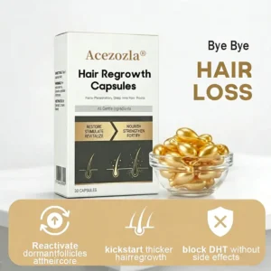 Best Seller 🎉limited-time discount | Acezozla® Hair Regrowth Capsules 💖Revive Follicles, Boost Hair Volume
