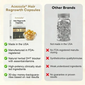 Best Seller 🎉limited-time discount | Acezozla® Hair Regrowth Capsules 💖Revive Follicles, Boost Hair Volume