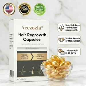 Best Seller 🎉limited-time discount | Acezozla® Hair Regrowth Capsules 💖Revive Follicles, Boost Hair Volume