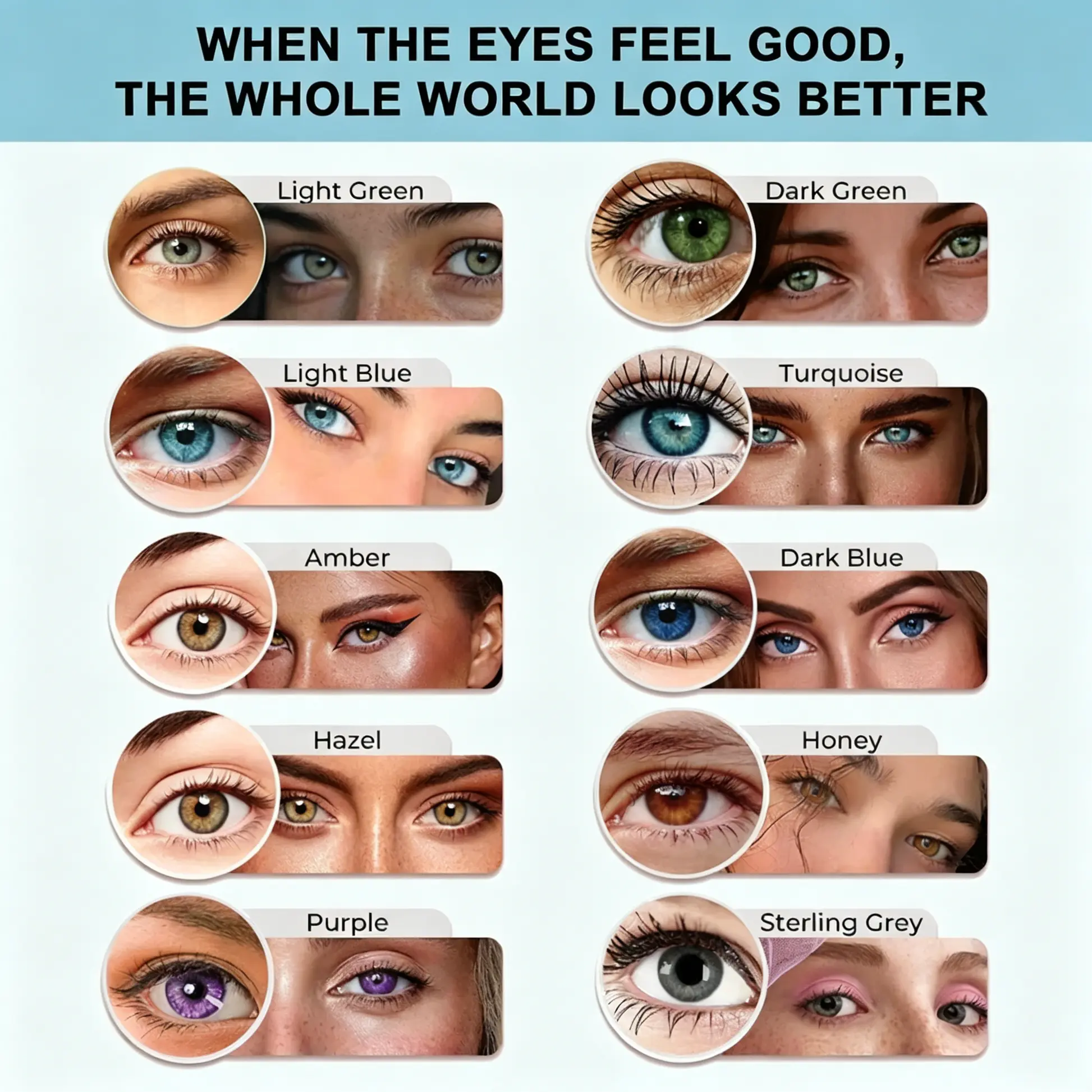 Acezozla® EyeCandy Drops🔥Best Value Natural Eye Tone Enhancer, Skip Colored Contacts, Long Lasting Comfort Eye Beauty Cosmetic