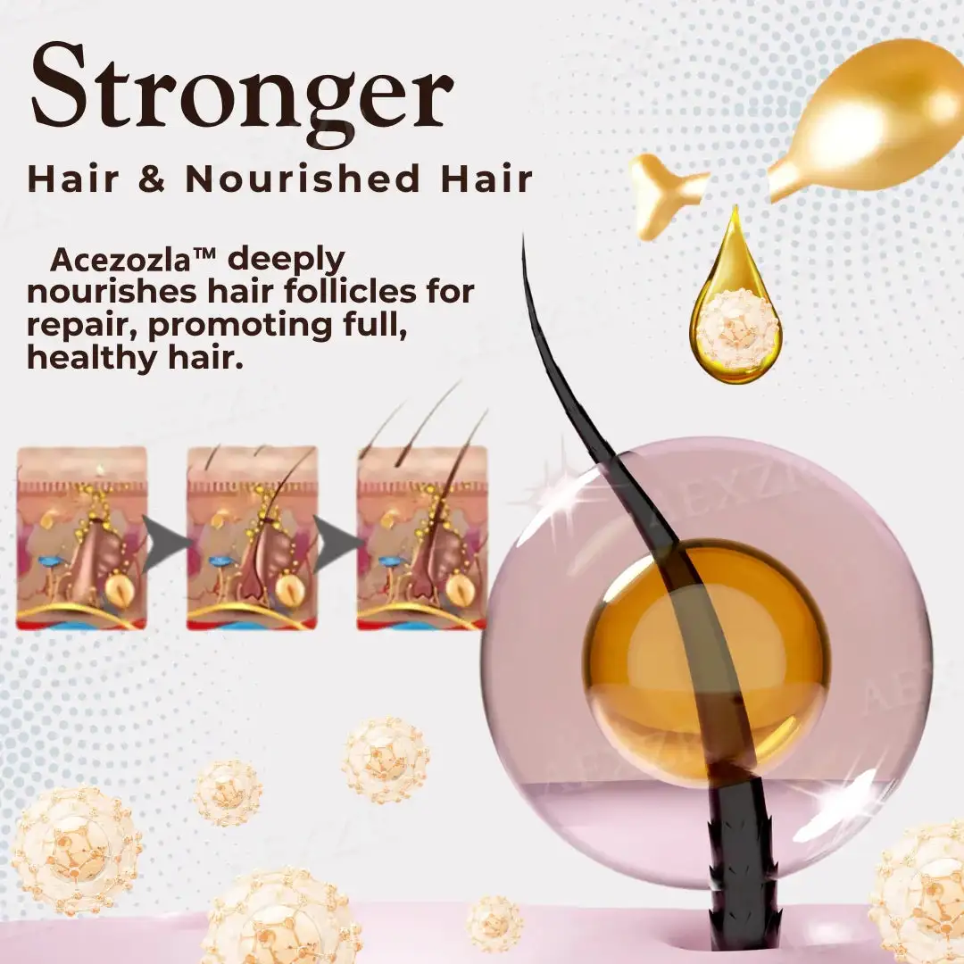 Acezozla™ Hair Regrowth Capsules💊Support Fast Hair Growth & Thicker Looking Hair✨