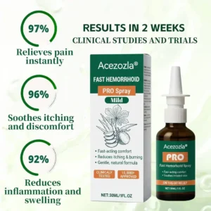 🔥𝙎𝙥𝙚𝙘𝙞𝙖𝙡 𝙋𝙧𝙤𝙢𝙤𝙩𝙞𝙤𝙣 | Acezozla® Fast Hemorrhoid PRO Spray