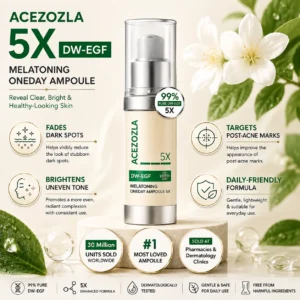 ACEZOZLA 5X DW-EGF Dark Spot Correcting Ampoule