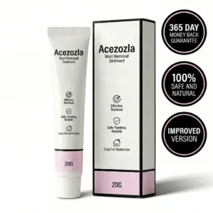 Acezozla™ Wart Cream | Smooth, wart-free skin – in just 4 days!